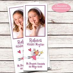 Punto libro Comunión niña  Marcapáginas ⭐ ORIGINALES